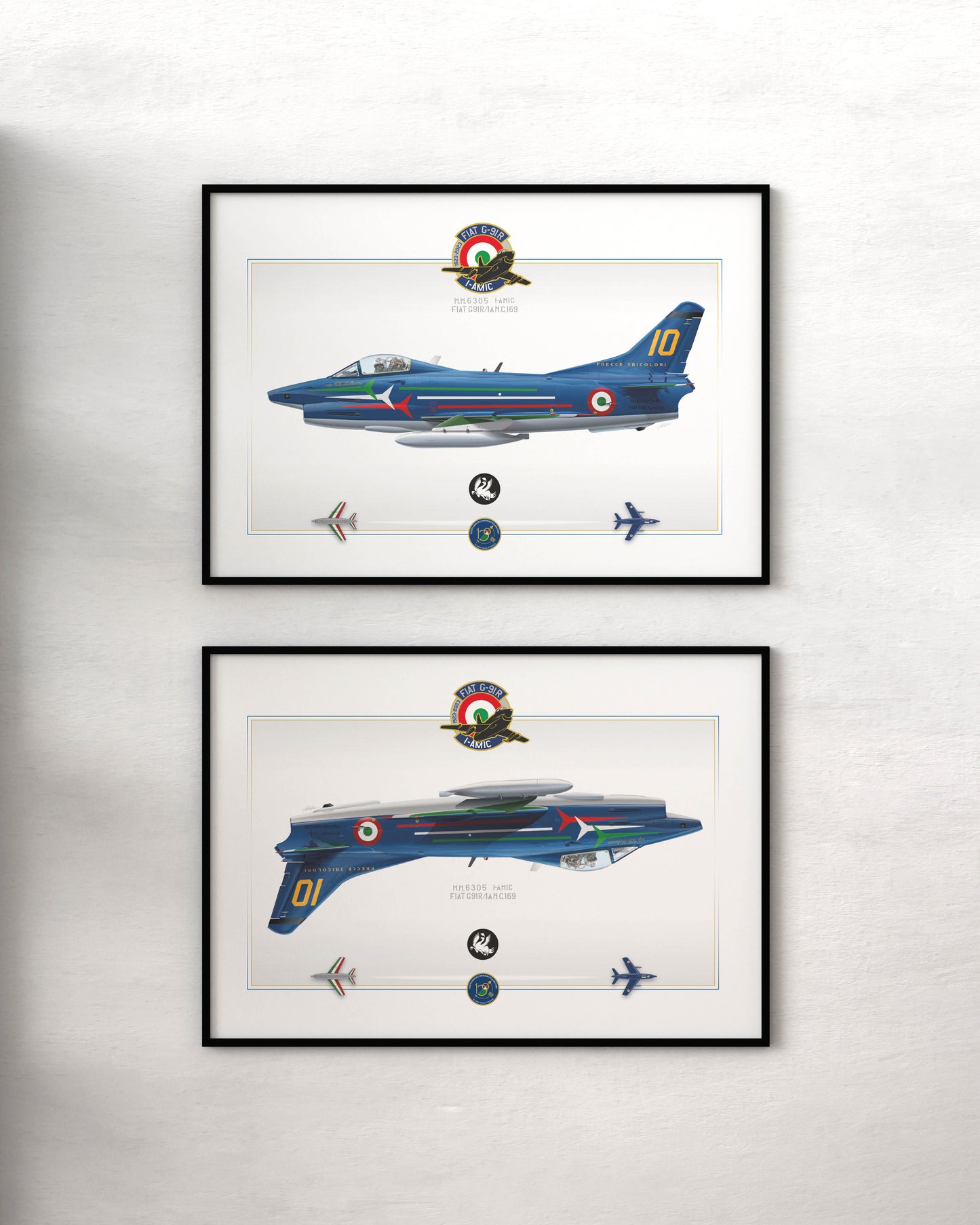 Set litografie G91 I-AMIC
